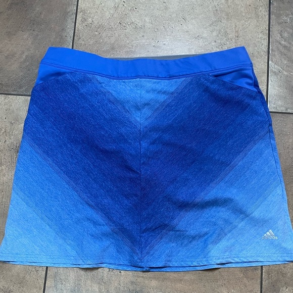 adidas Dresses & Skirts - Adidas RangeWear A-line Skort Skirt Golf Tennis Blue NWT Sz M